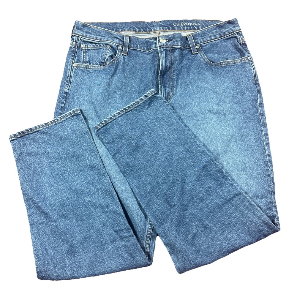 Outerknown Sea Jeans Mens 32 (fit 36x28) Denim Blue Jeans.